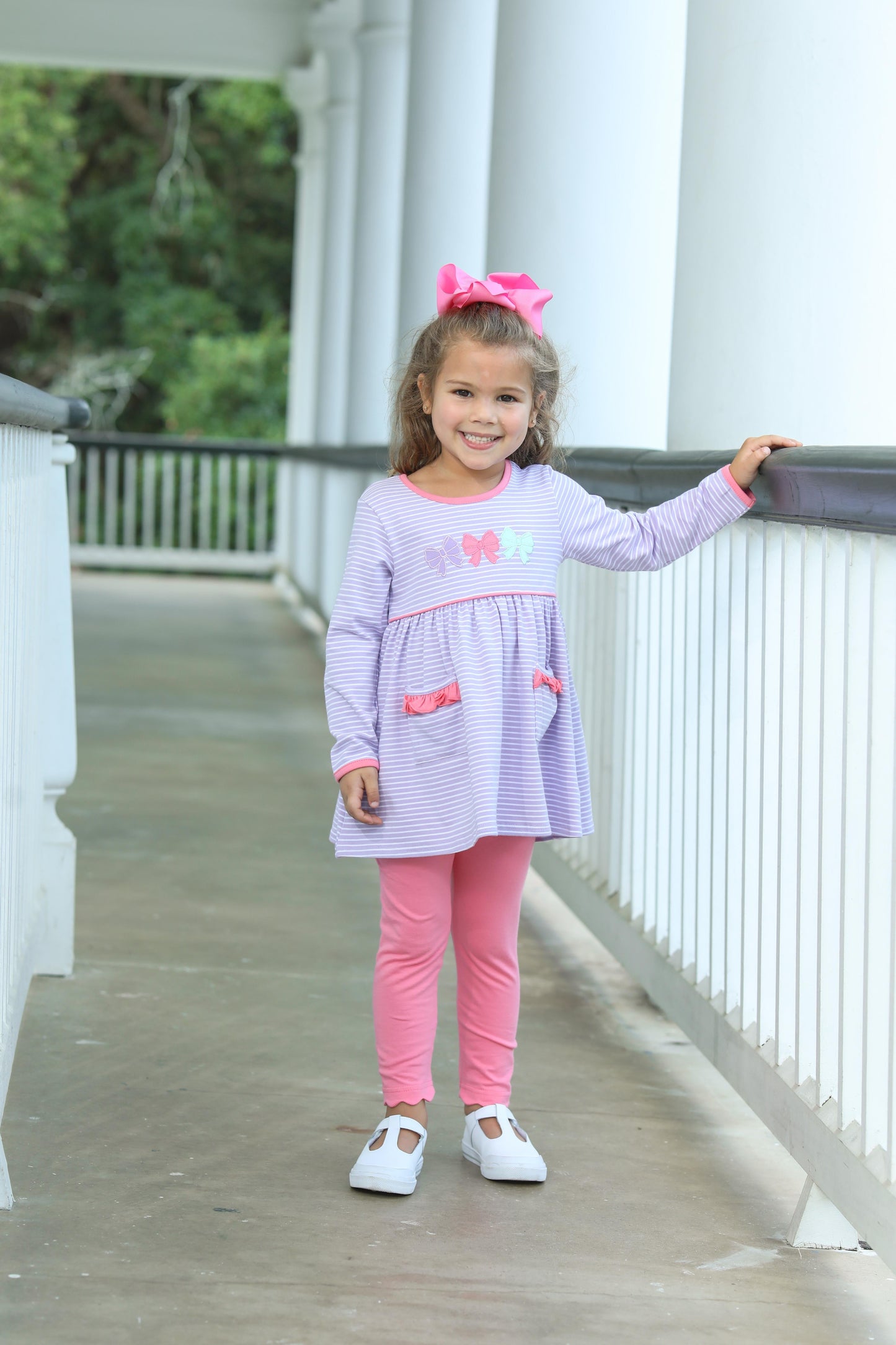 Bows Tunic & Leggings Set