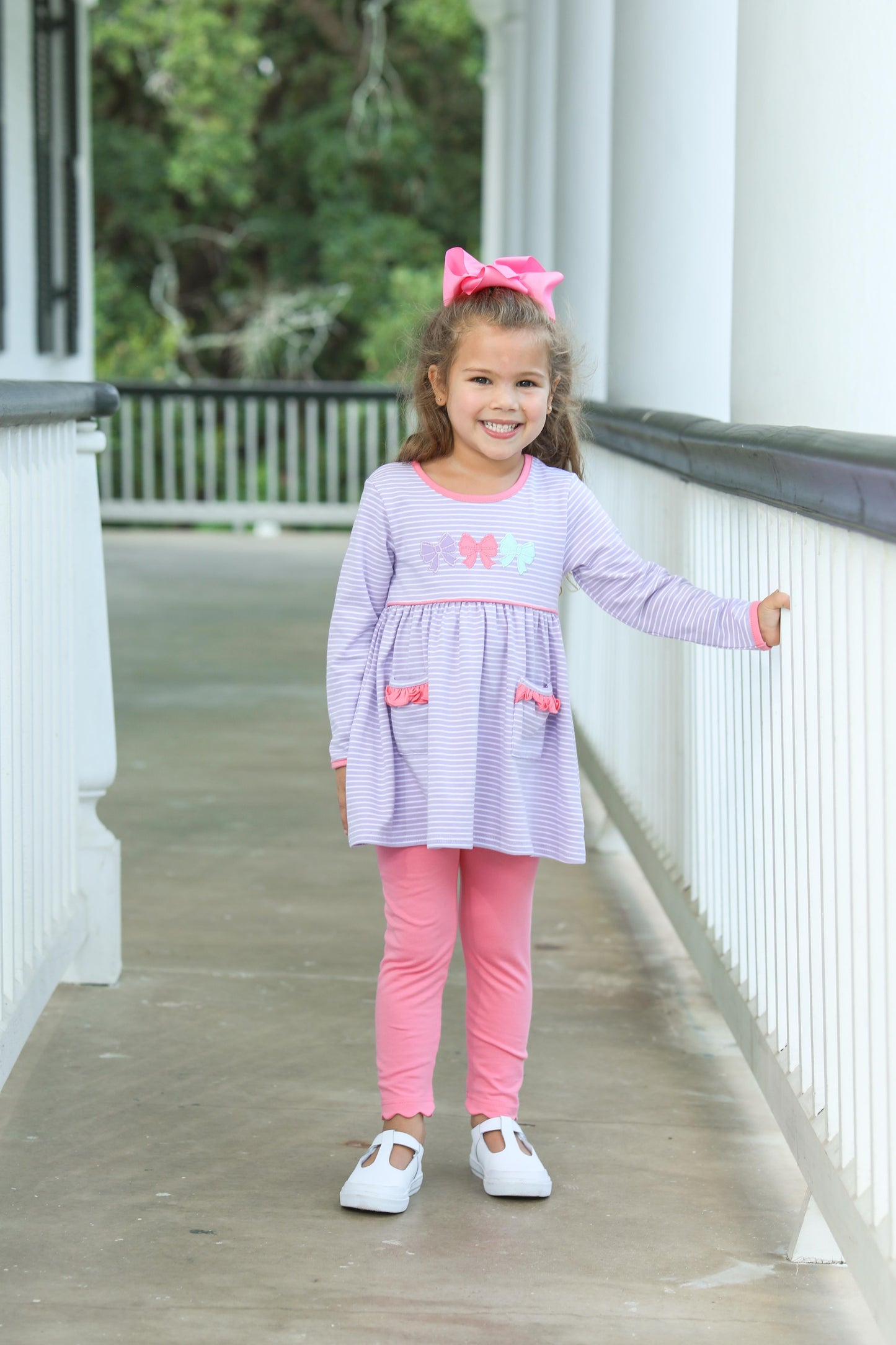 Bows Tunic & Leggings Set