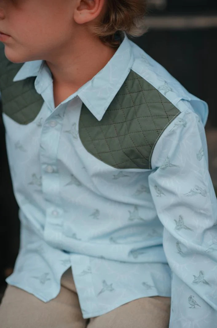 Huntsman Long Sleeve Shirt – Ranch Collection | Boys Performance Button-Up