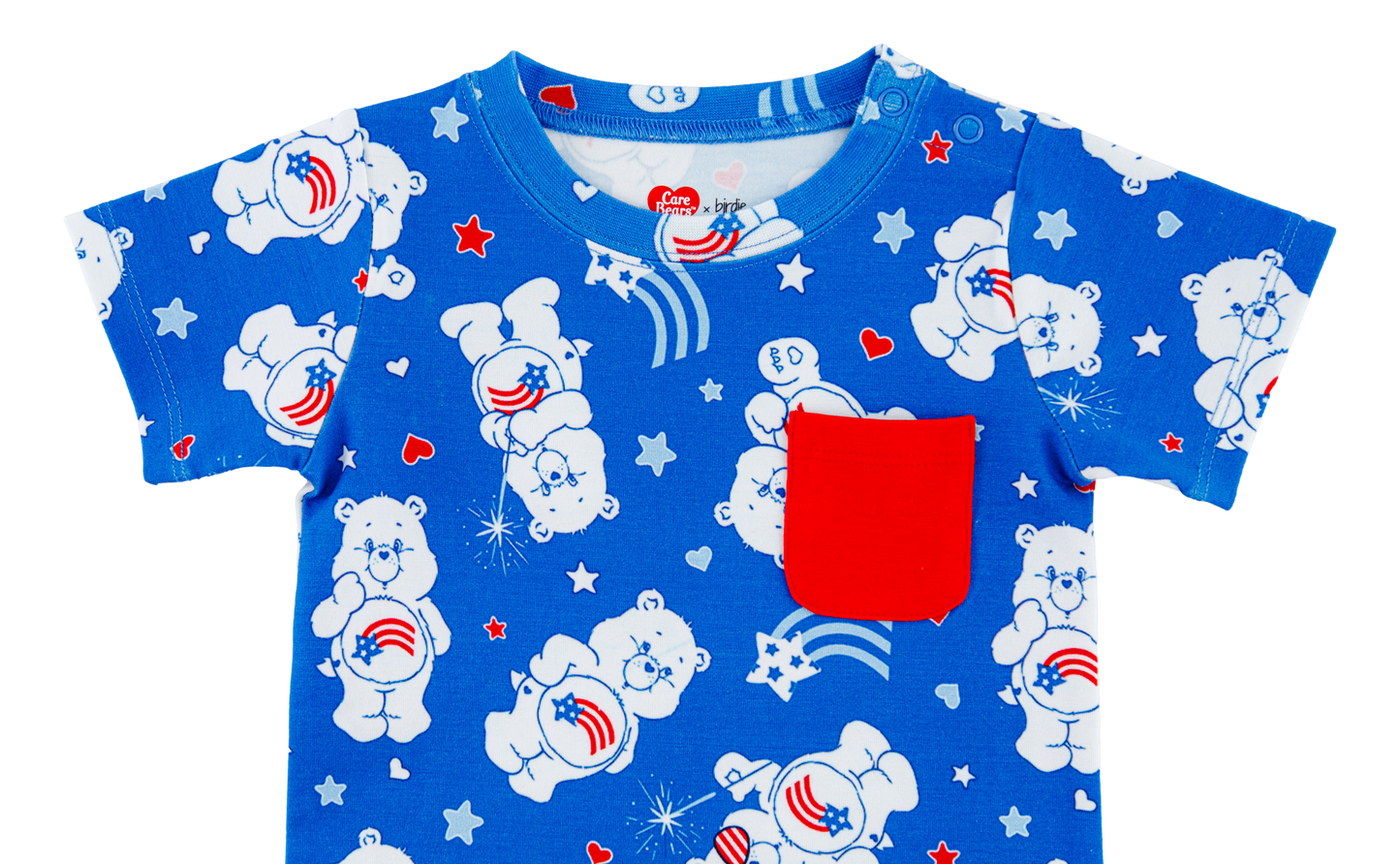 Care Bears™ America Cares Bamboo/Cotton Pocket T-Shirt