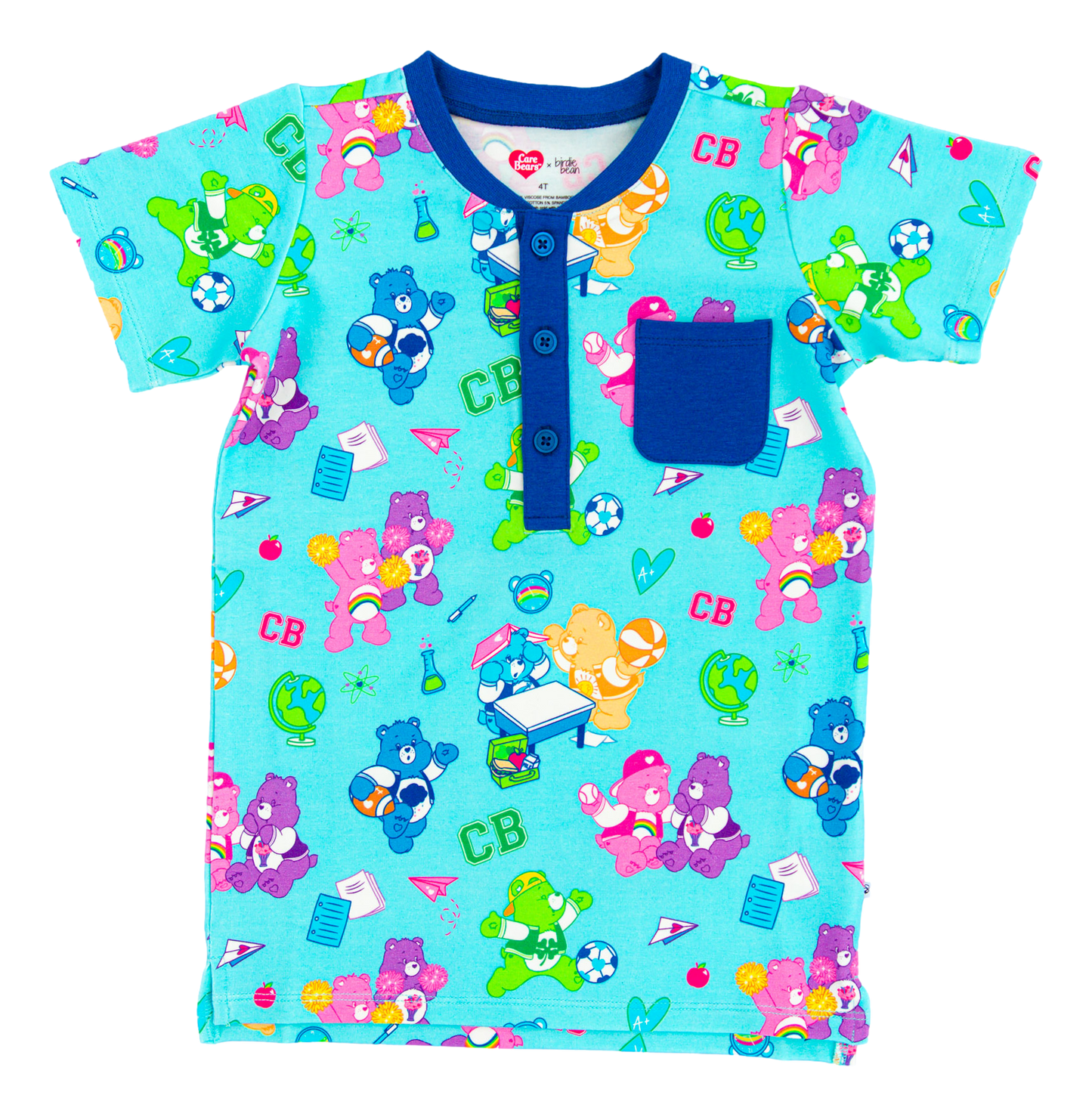 Care Bears™ Back to School Henley T-Shirt