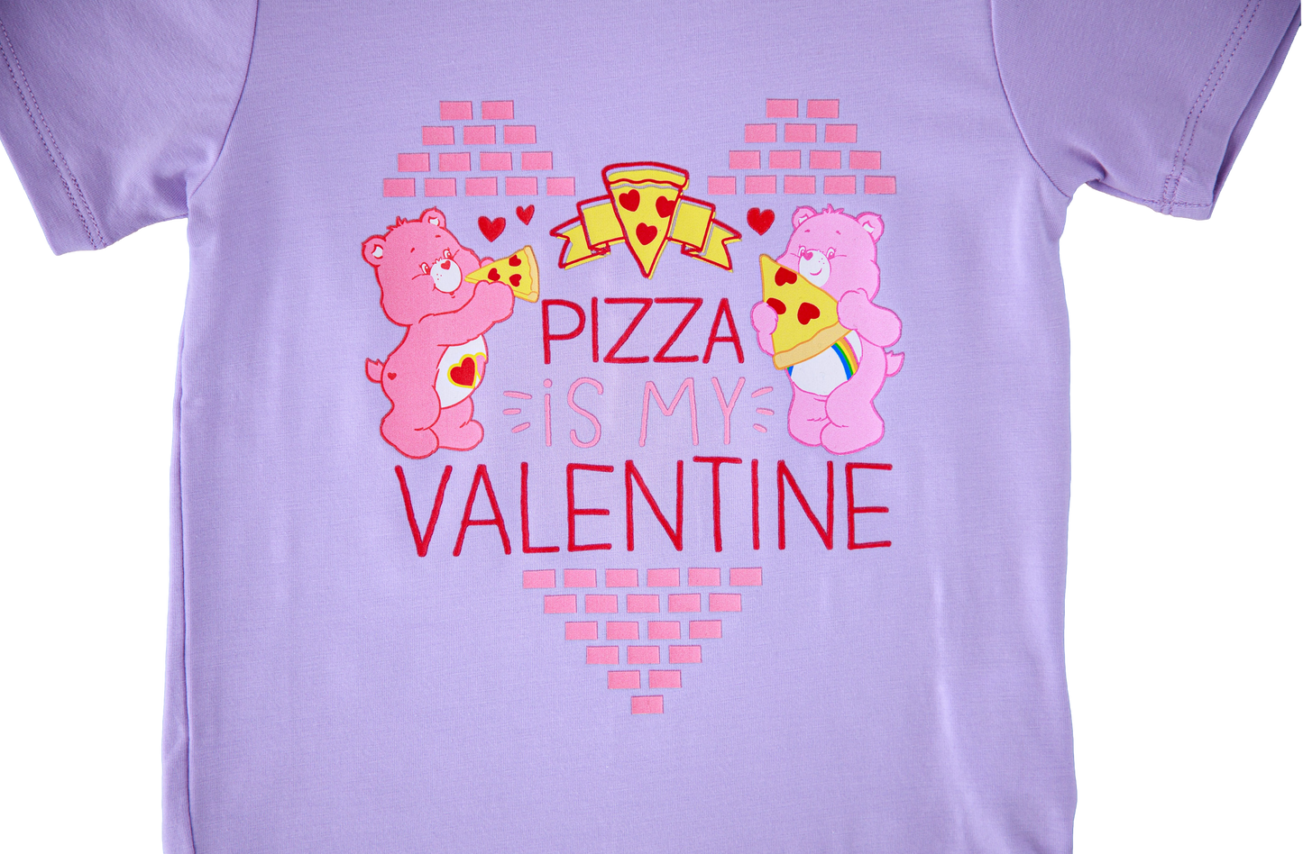Care Bears™ Pizza Valentine Graphic T-Shirt