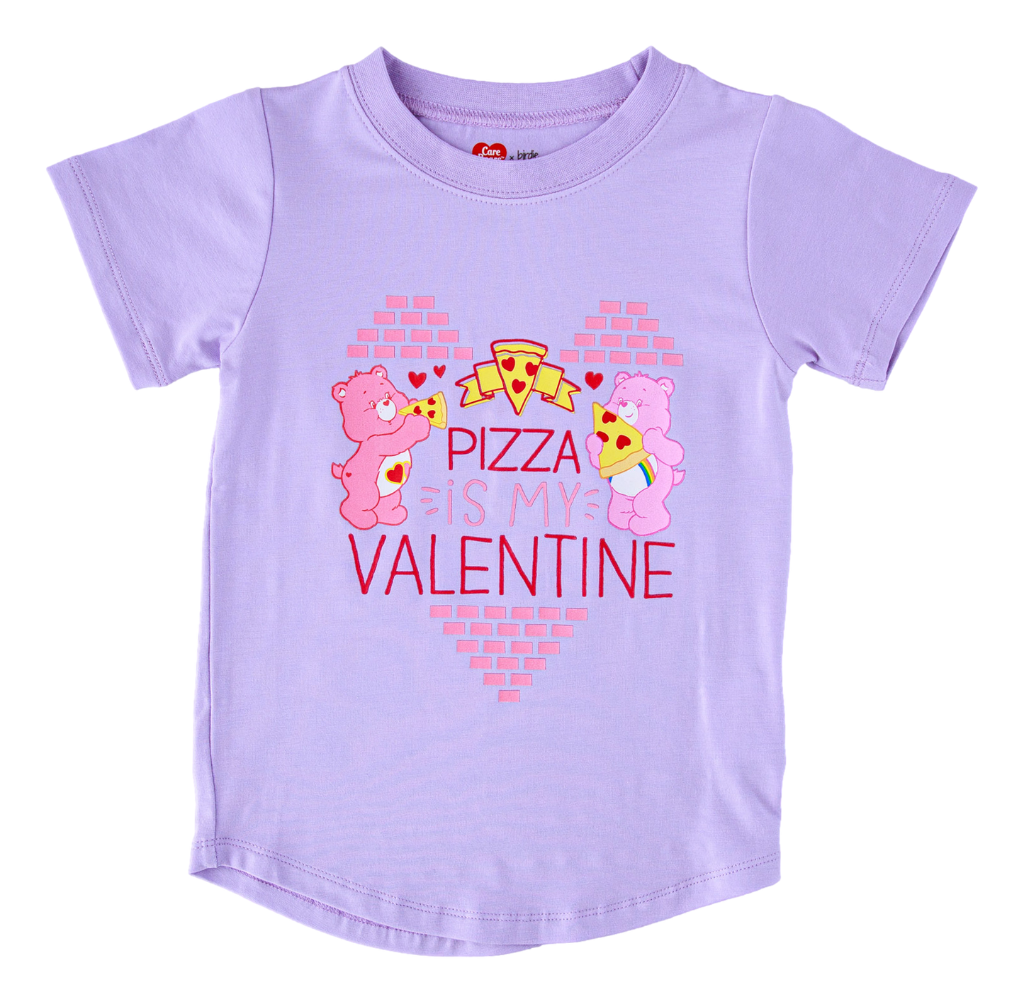 Care Bears™ Pizza Valentine Graphic T-Shirt