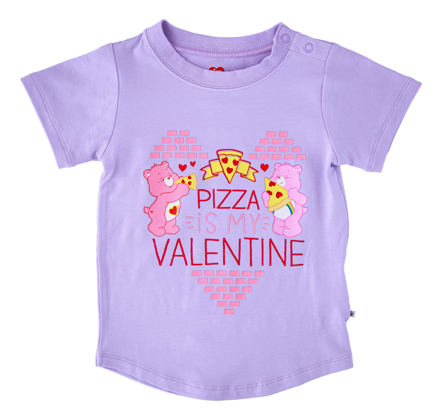 Care Bears™ Pizza Valentine Graphic T-Shirt