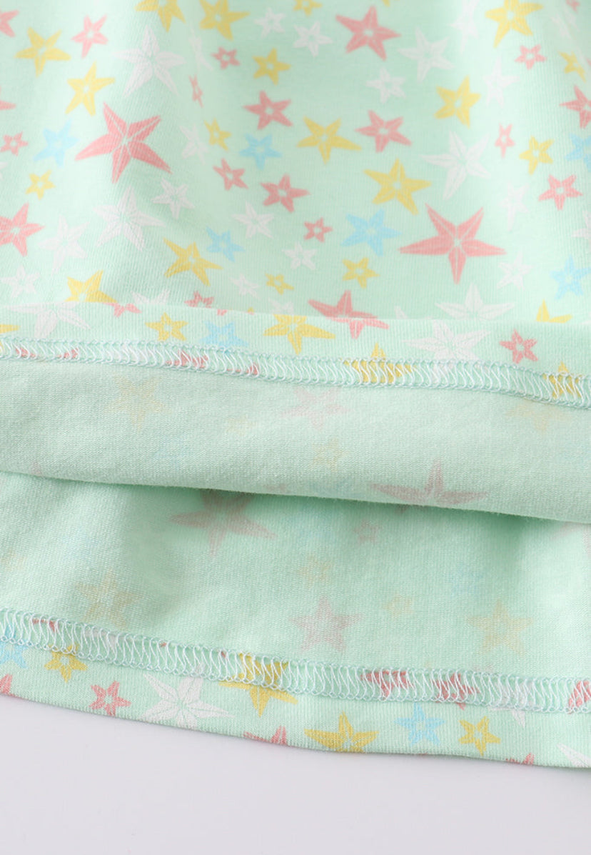 Platinum Star Print Dress– Sparkle & Shine for Every Occasion