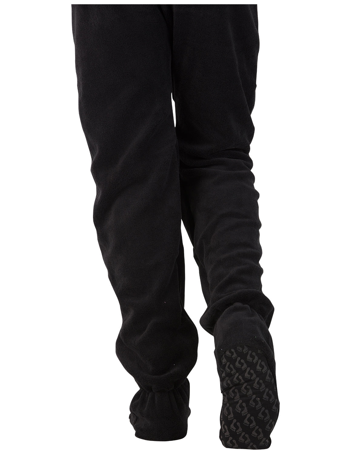 Jet Black Infant Hoodie Chenille Onesie