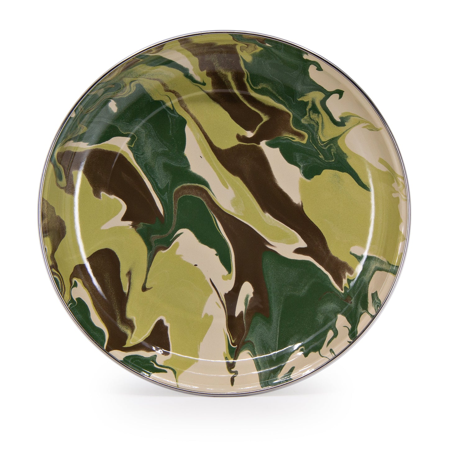 Camouflage Pasta Plates - Set of 4