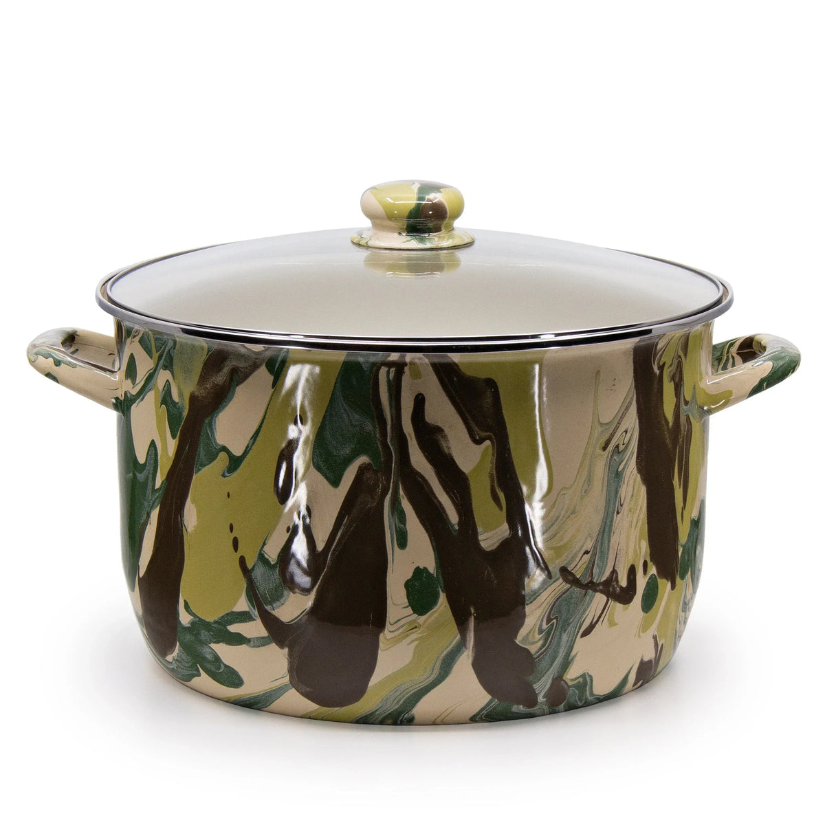 Camouflage 18 qt Stock Pot