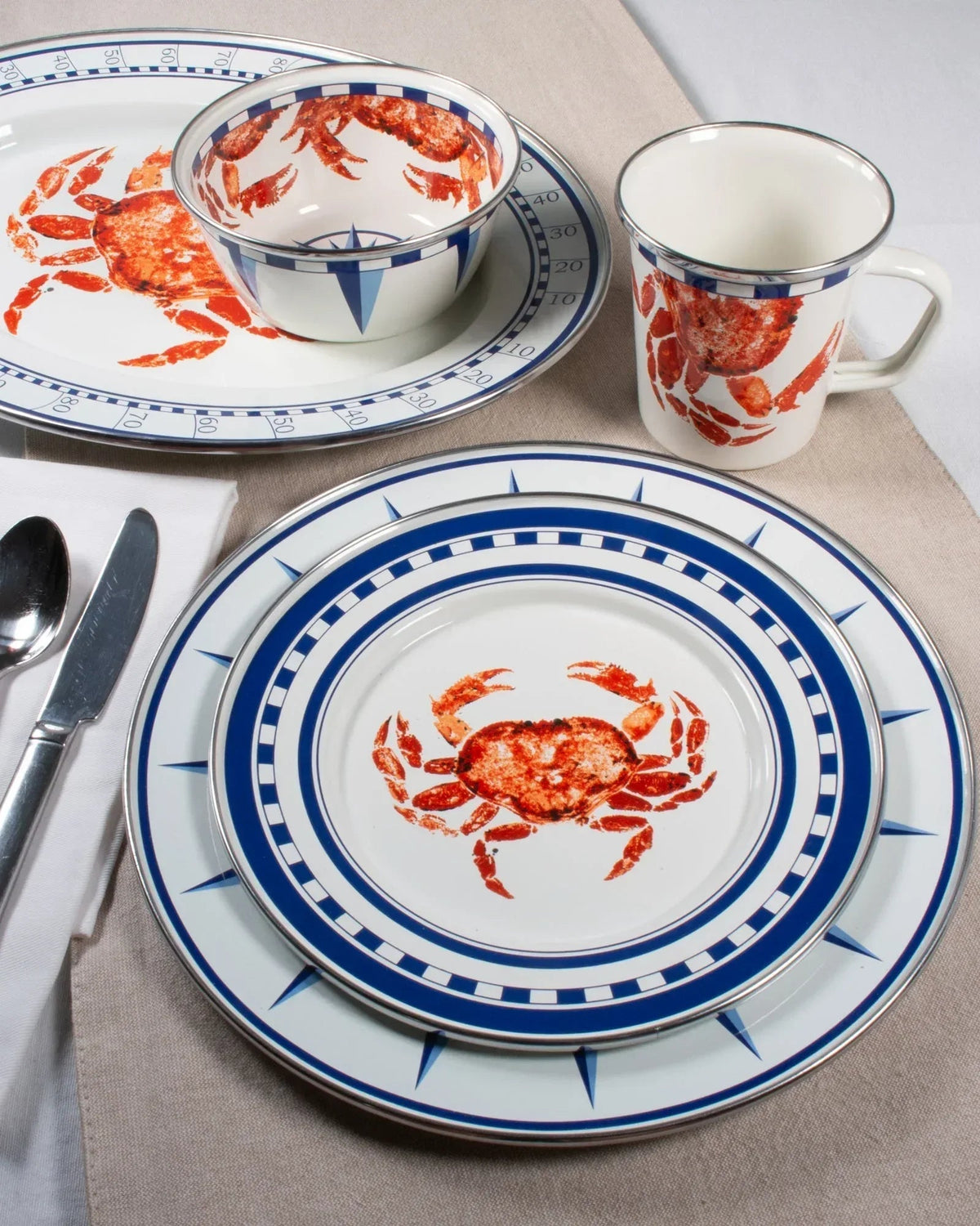 Crab House Chargers - Set of 2