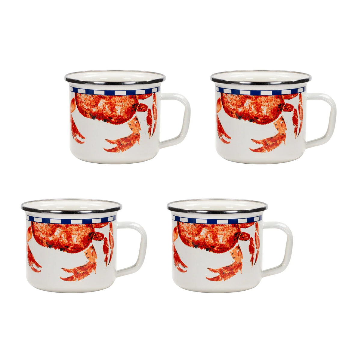 Crab House 24oz Grande Mugs - Set of 4