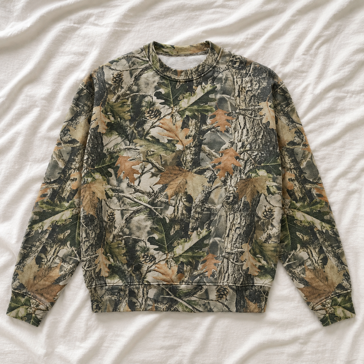Camo Cursive Game Day Sweatshirt *CAMO (S-3X)