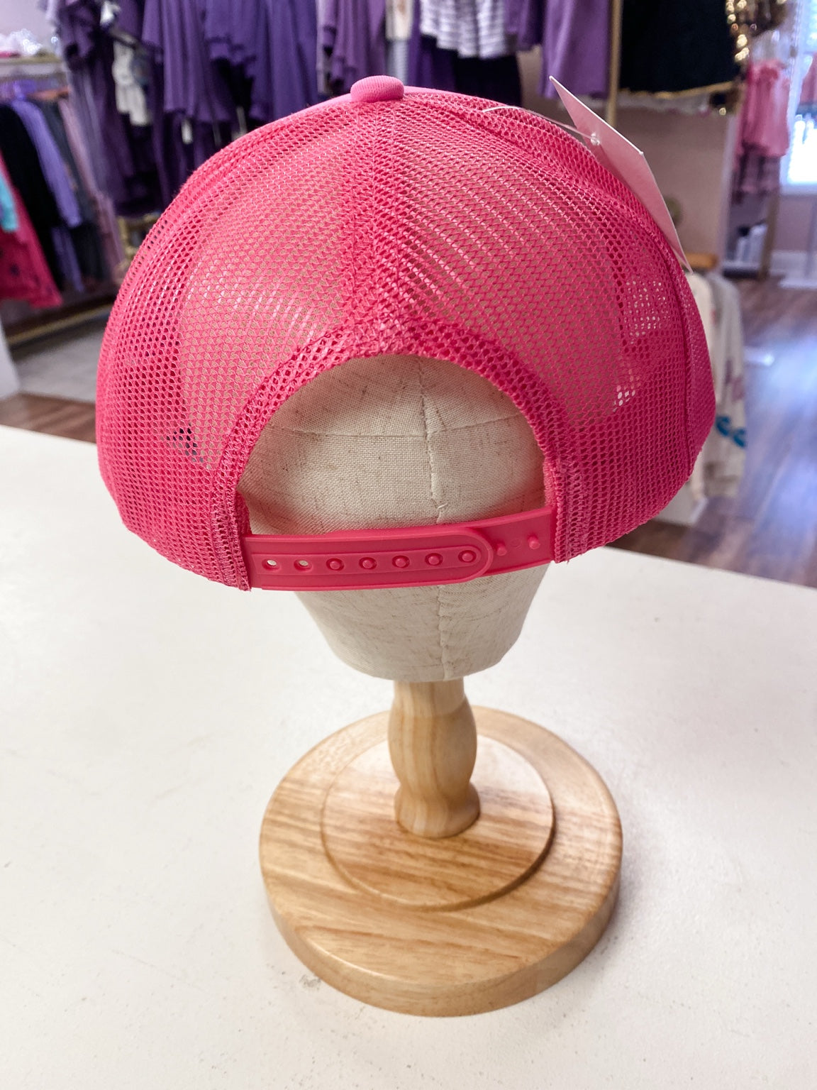 Pink Christmas Present Trucker Hat – Leopard Gift Patch Adult Cap