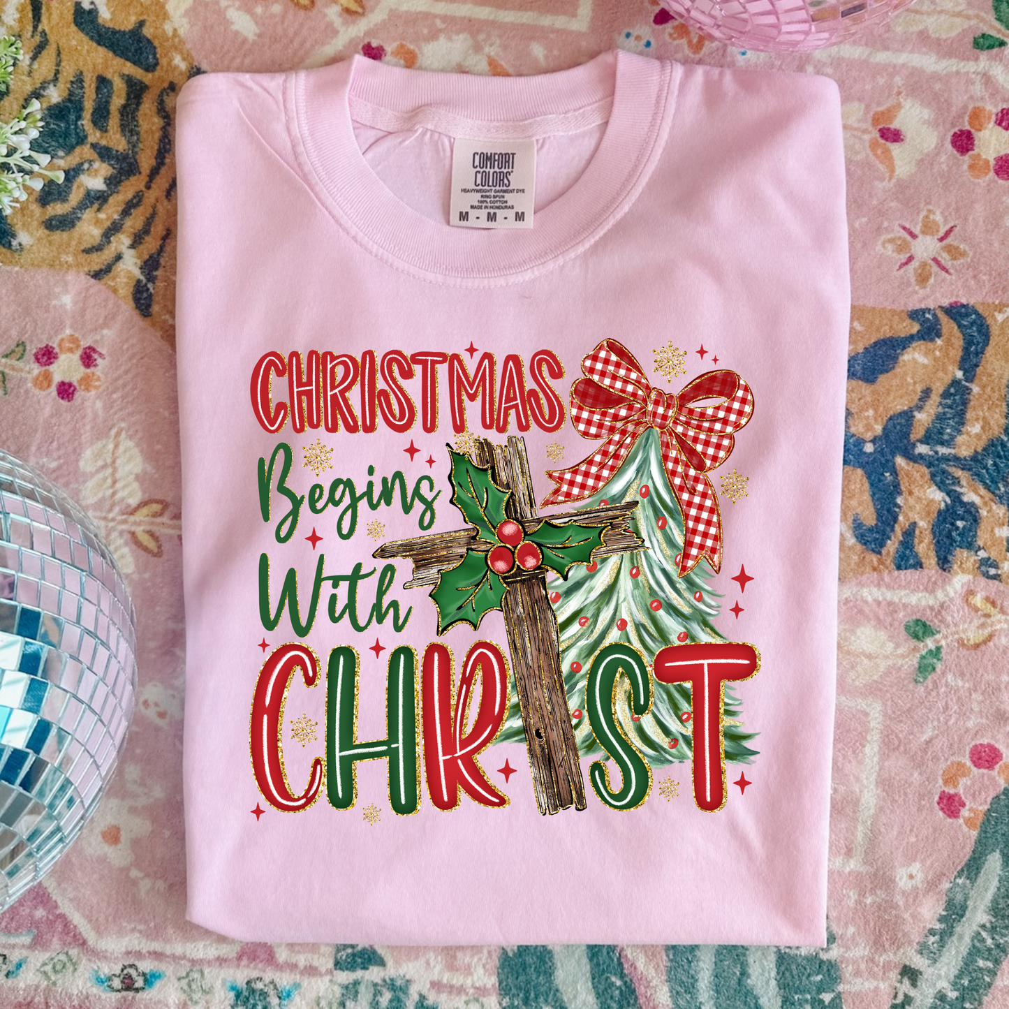 *Christmas Begins with Christ Tee