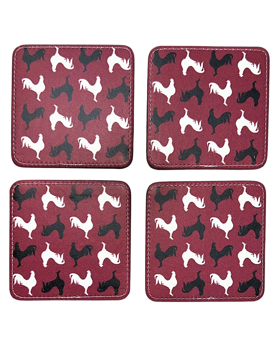 Spirit Gamecock Coasters, Set of 4