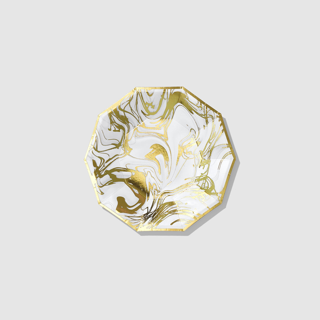 Carrara Marble Small Plates (10 per pack)