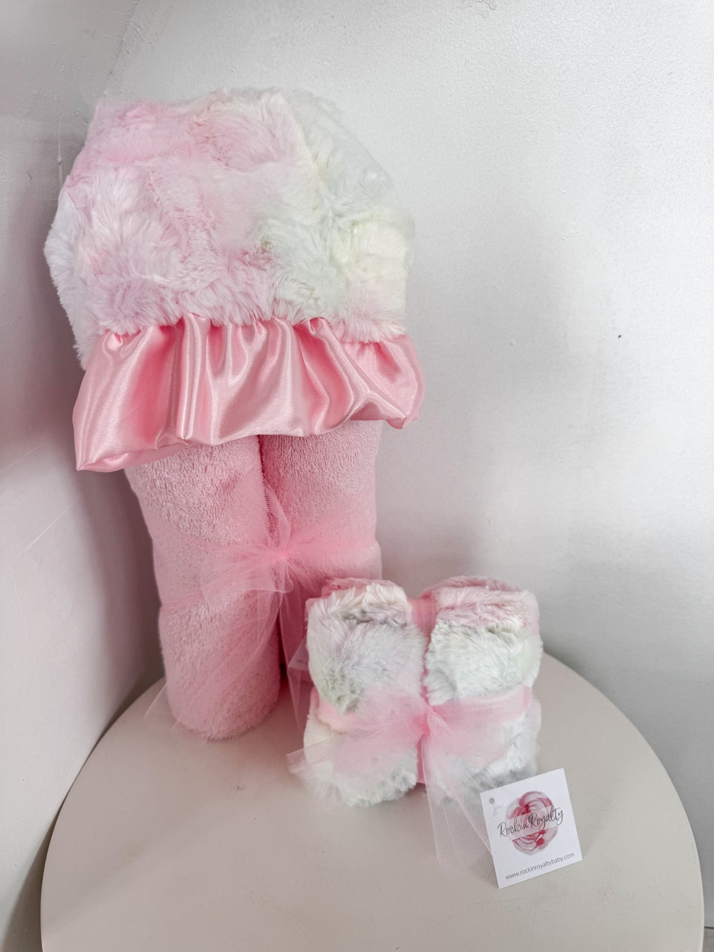 Cotton Candy + Moses Basket Gift Set