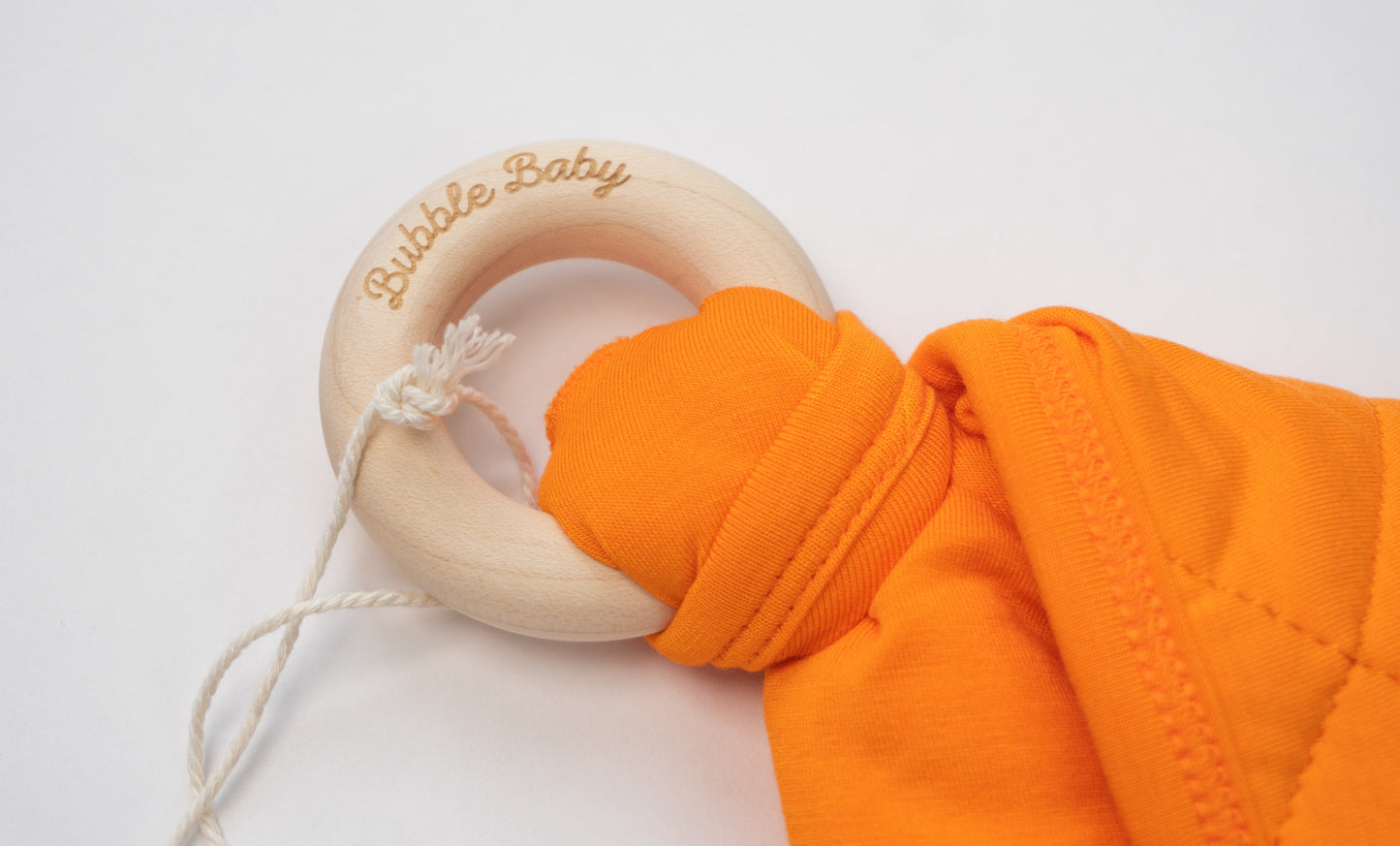 Pumpkin | Sprig Quilted Lovey