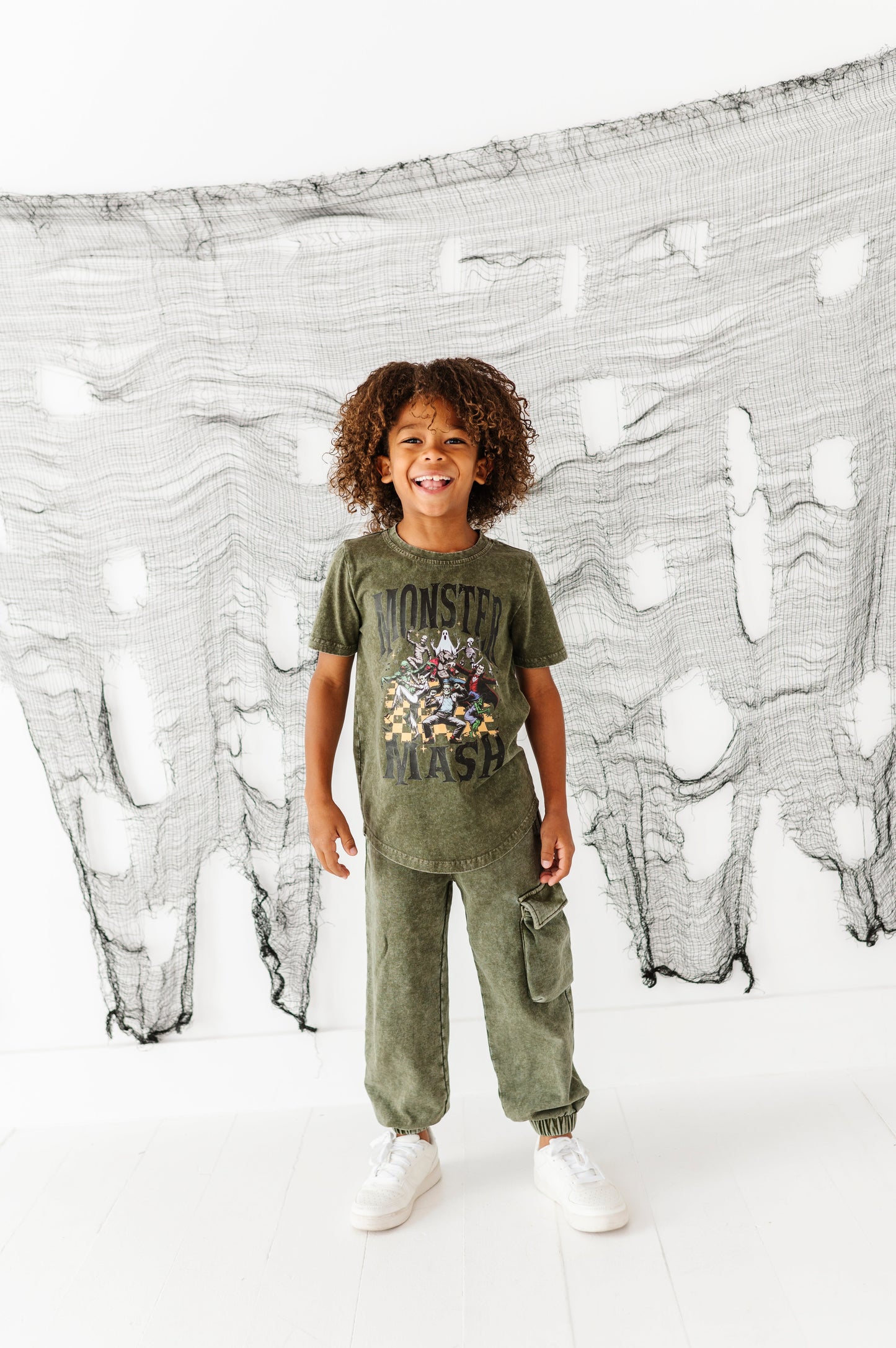 Olive | VINTAGE CARGO JOGGERS