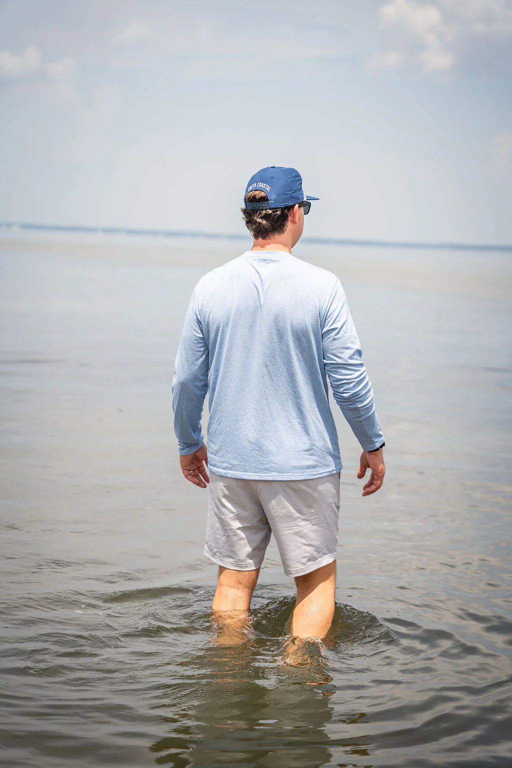 Men's Bamboo Heathered Long Sleeve Tee