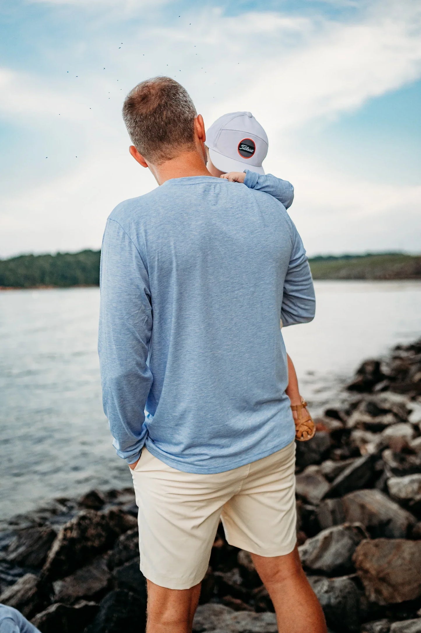 Men's Bamboo Heathered Long Sleeve Tee