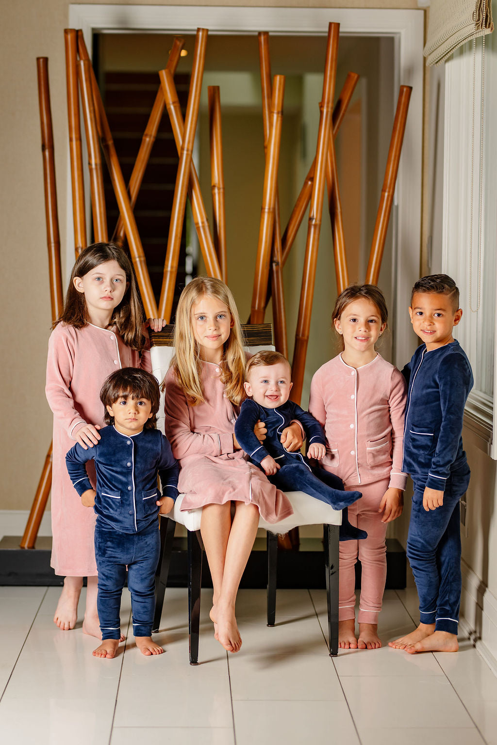 Velour PJ- Dusty Pink