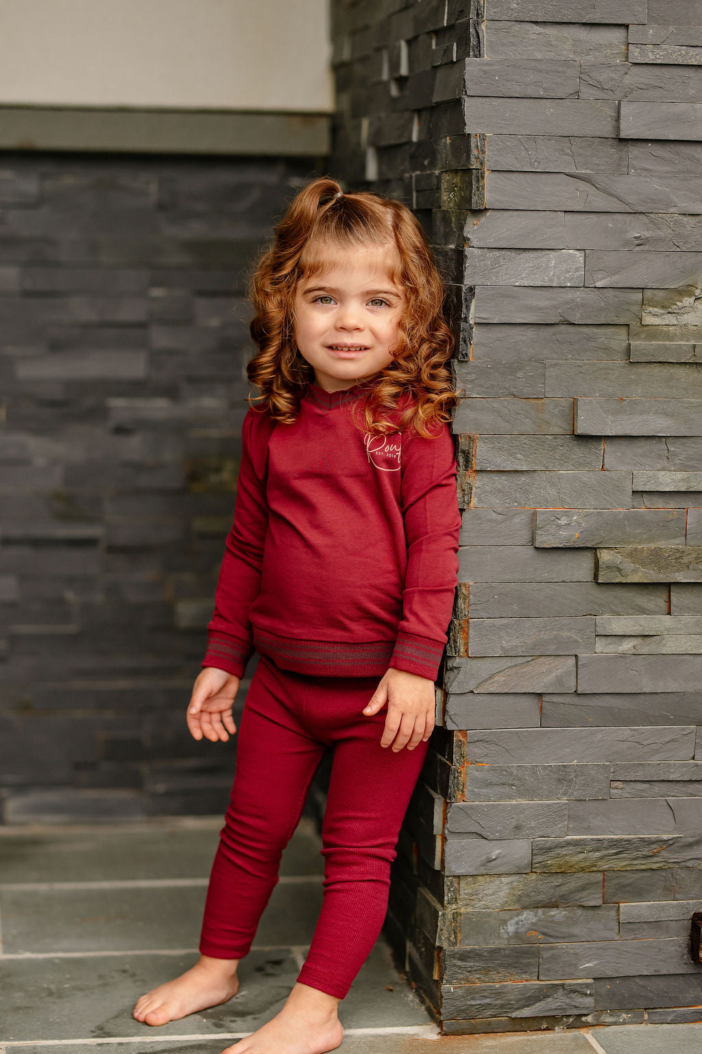 Varsity Set- Burgundy