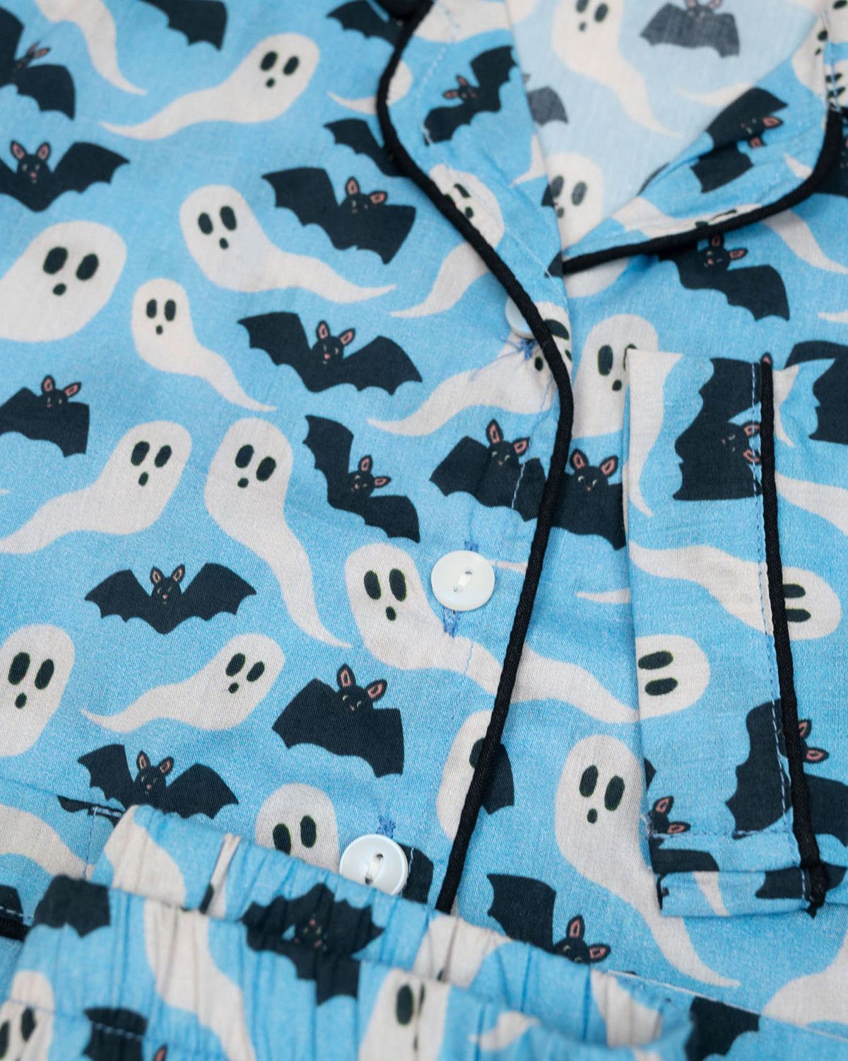 Ghost And Bats Pajama Set