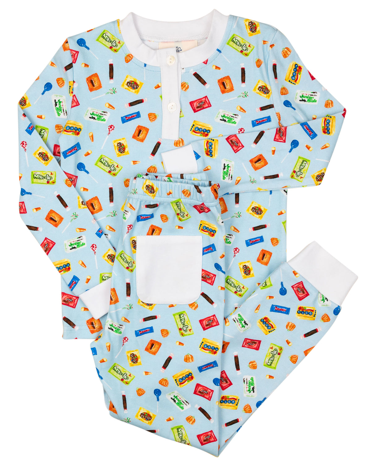 Candy Favorite Halloween Knit Pajama Set