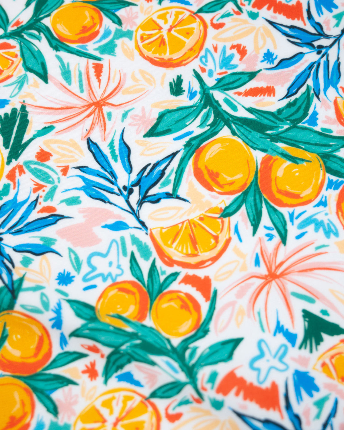 Summer Citrus High Waisted Bikini- FINAL SALE