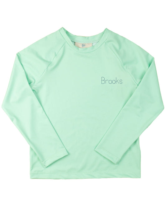 Rash Guard Long Sleeve in Sherbert Green