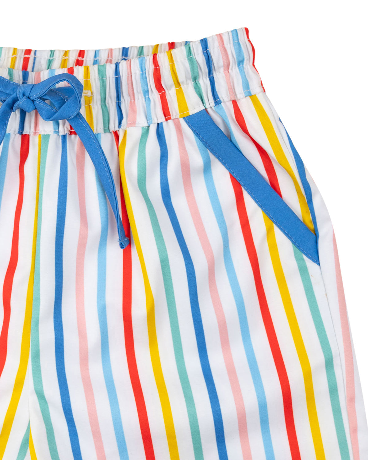 Citrus Stripe Swim Trunks- FINAL SALE