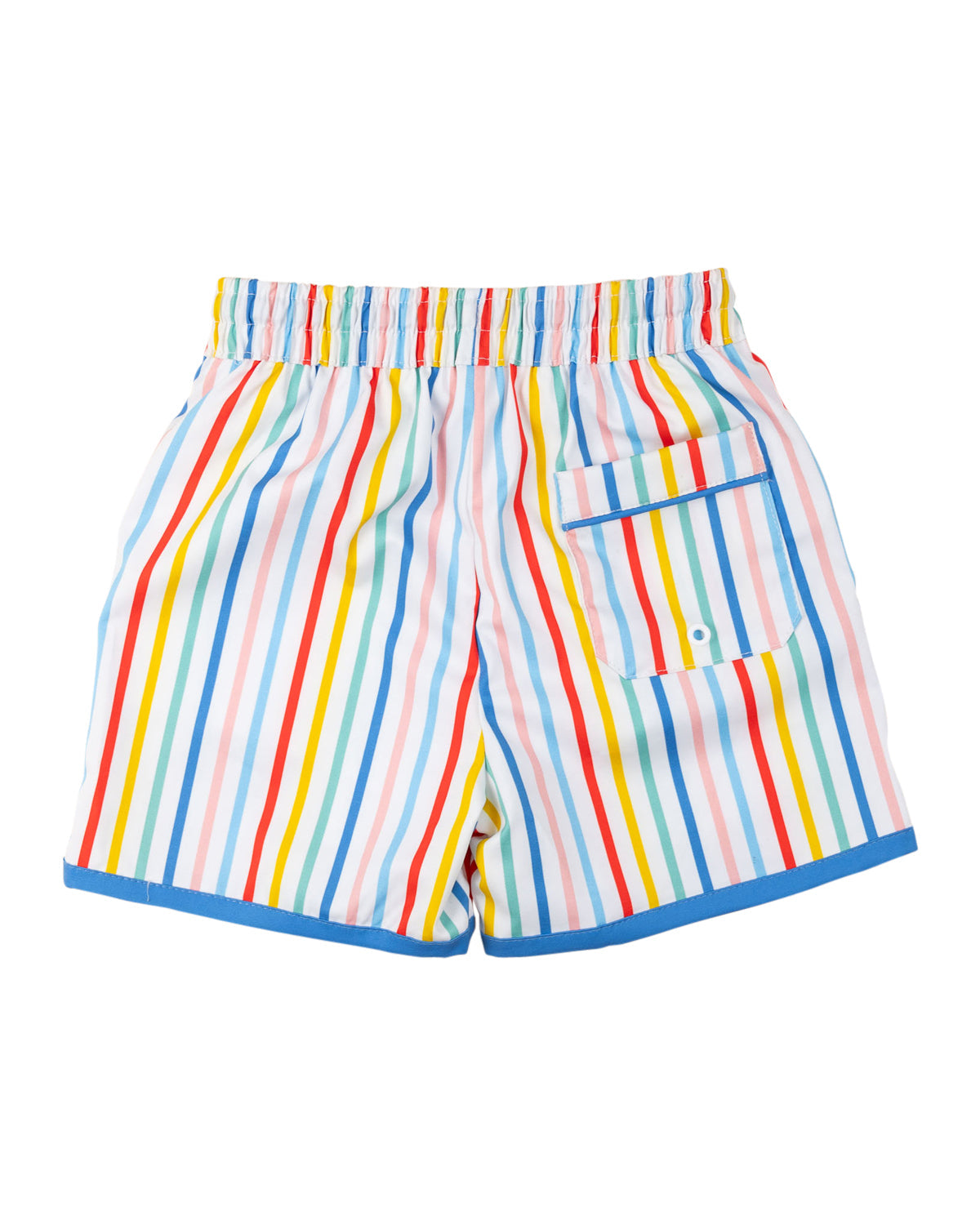 Citrus Stripe Swim Trunks- FINAL SALE
