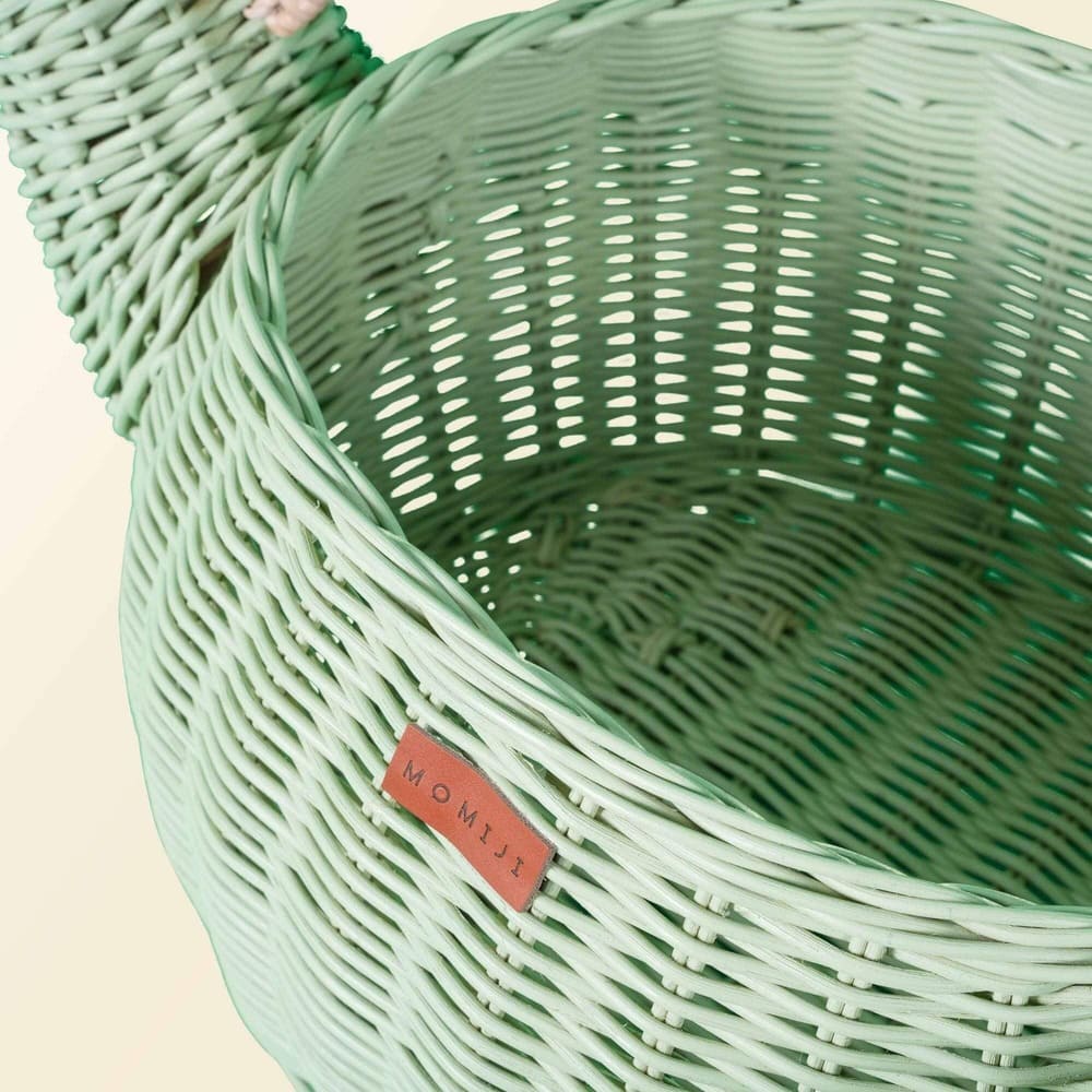 Dinosaur Storage Basket Mint Green - Large