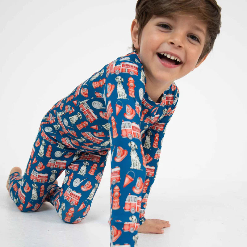 Fireman Pajama Lounge Set