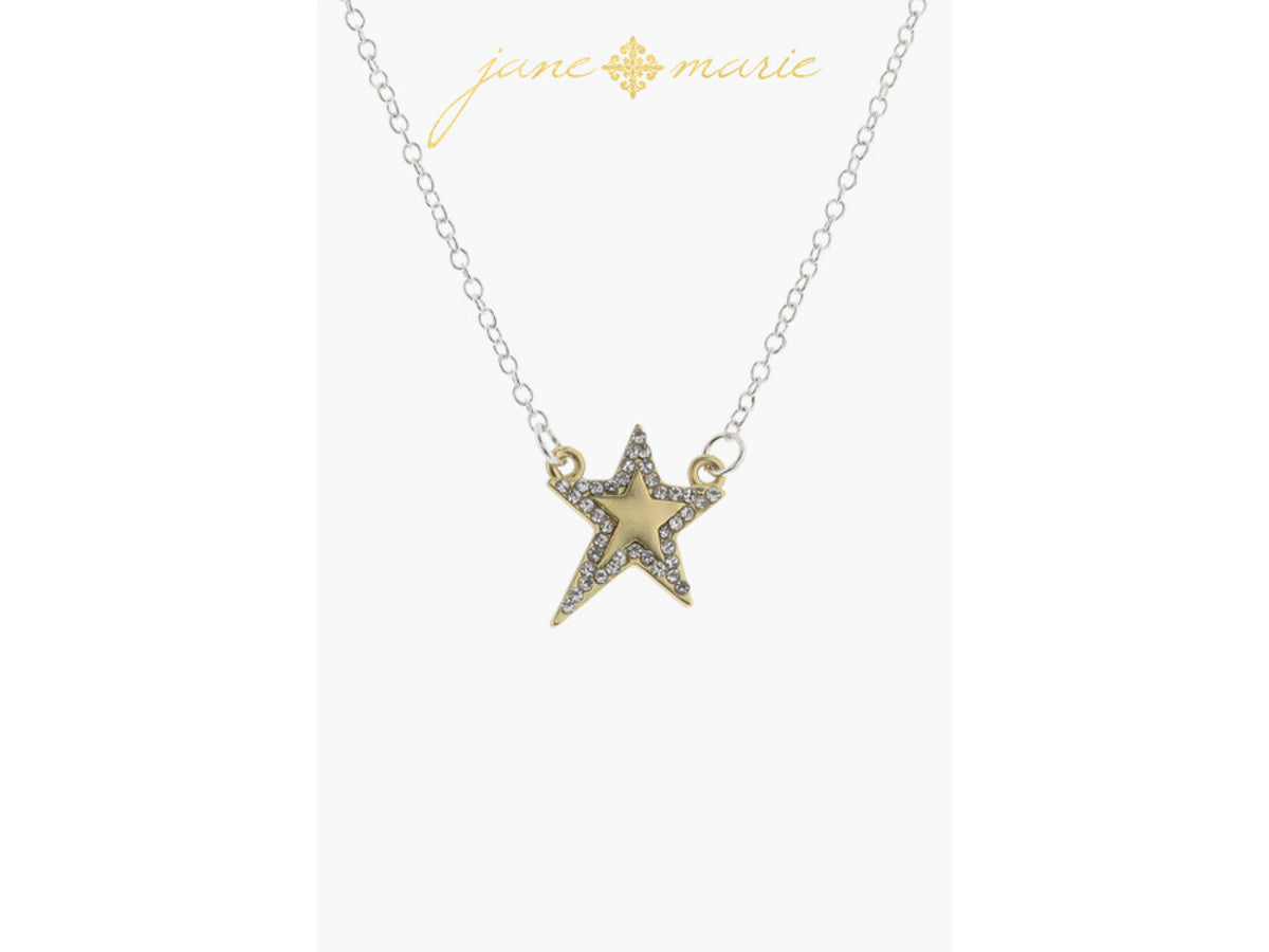 Gold Star Necklace