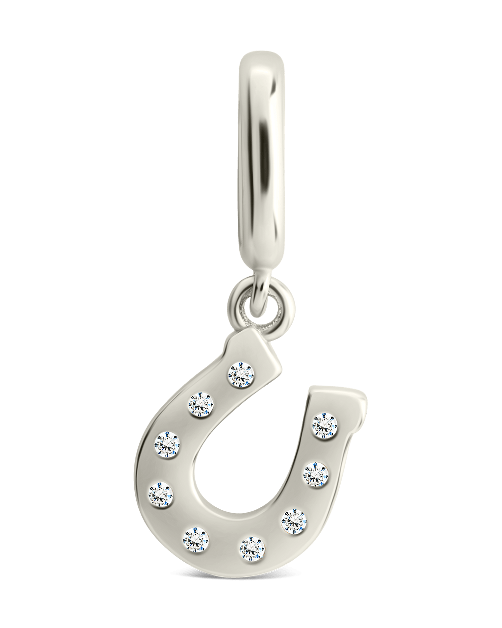Sterling Silver Horseshoe Charm