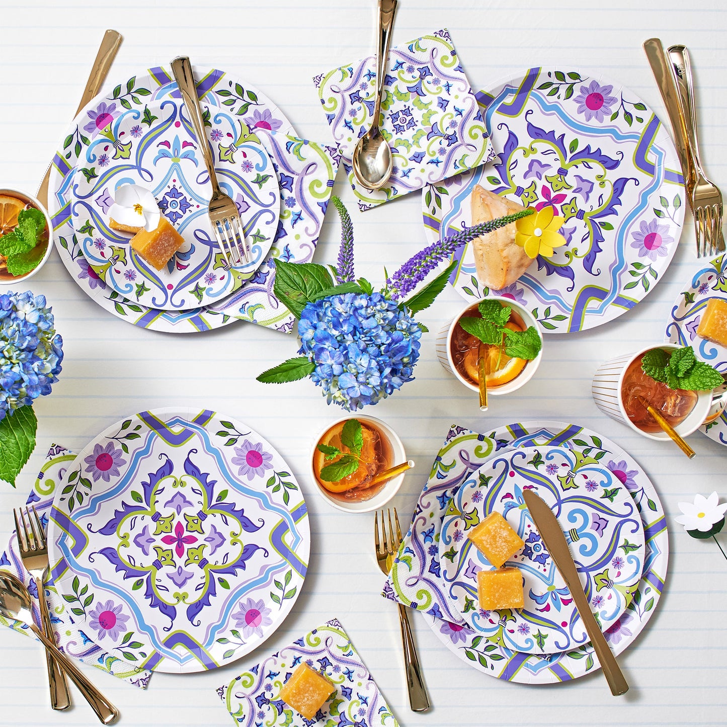 English Garden Cocktail Napkins (25 per pack)