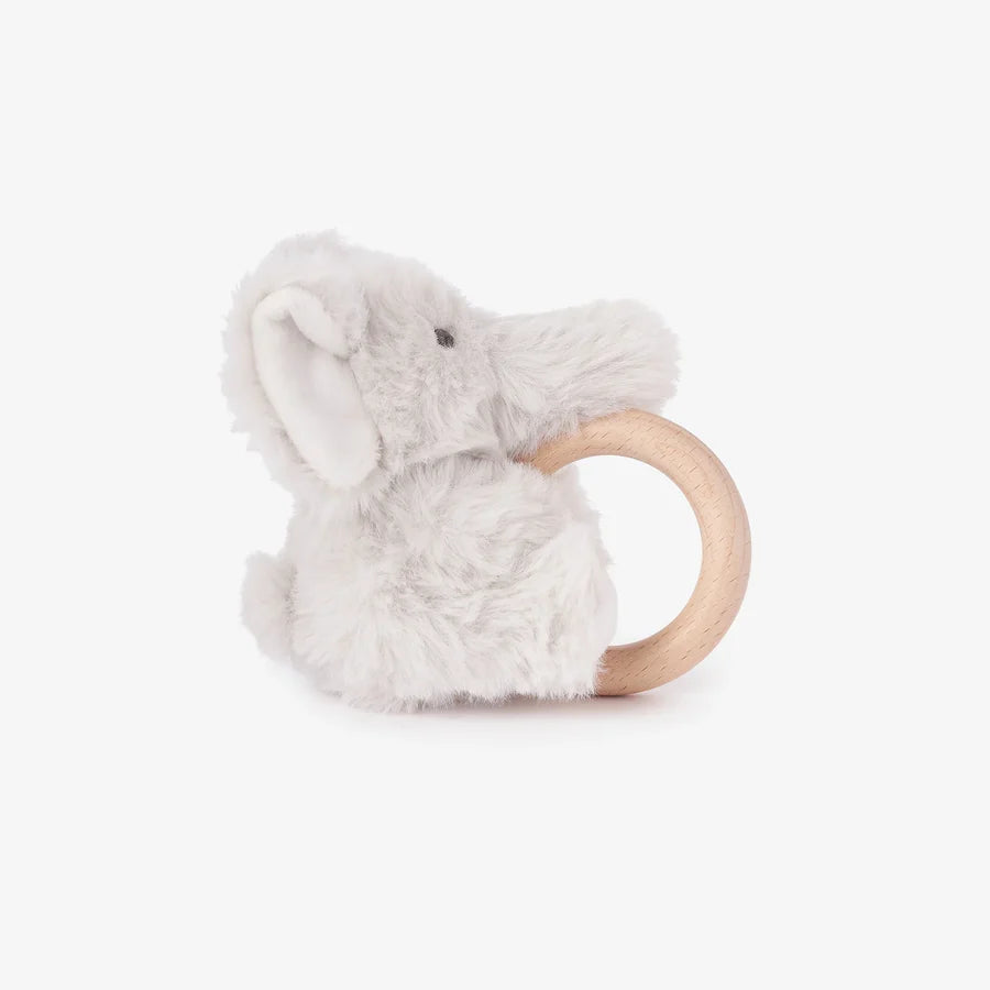 Plush & Wooden Ring Rattles