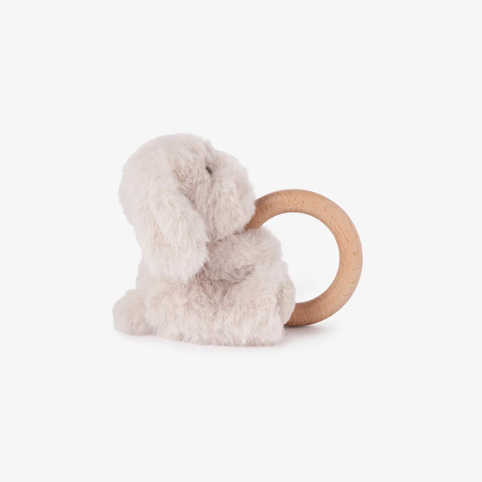 Plush & Wooden Ring Rattles