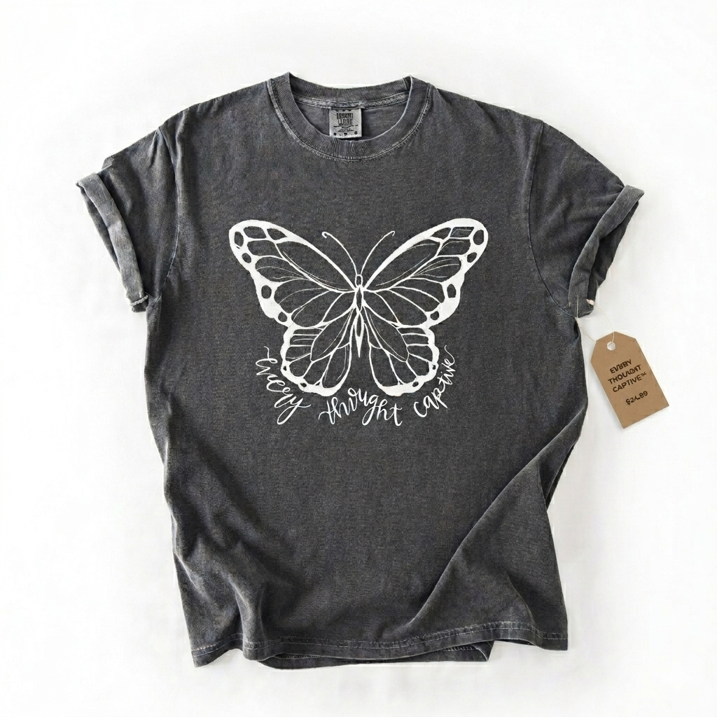 Every Thought Captive™ Butterfly T-Shirt