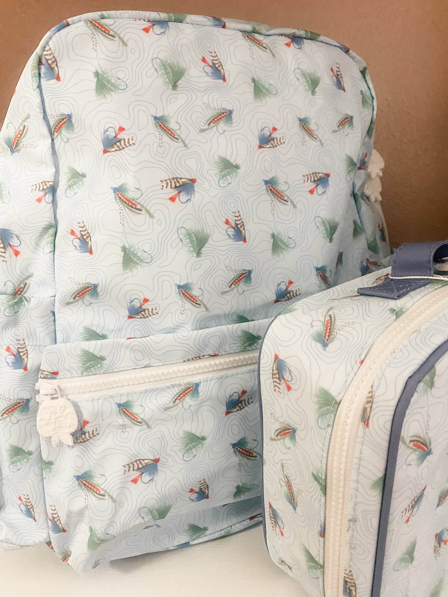 Apple of My Isla Flies Wipeable Lunch Box | Kids Lunch Bag | Bossier City, LA