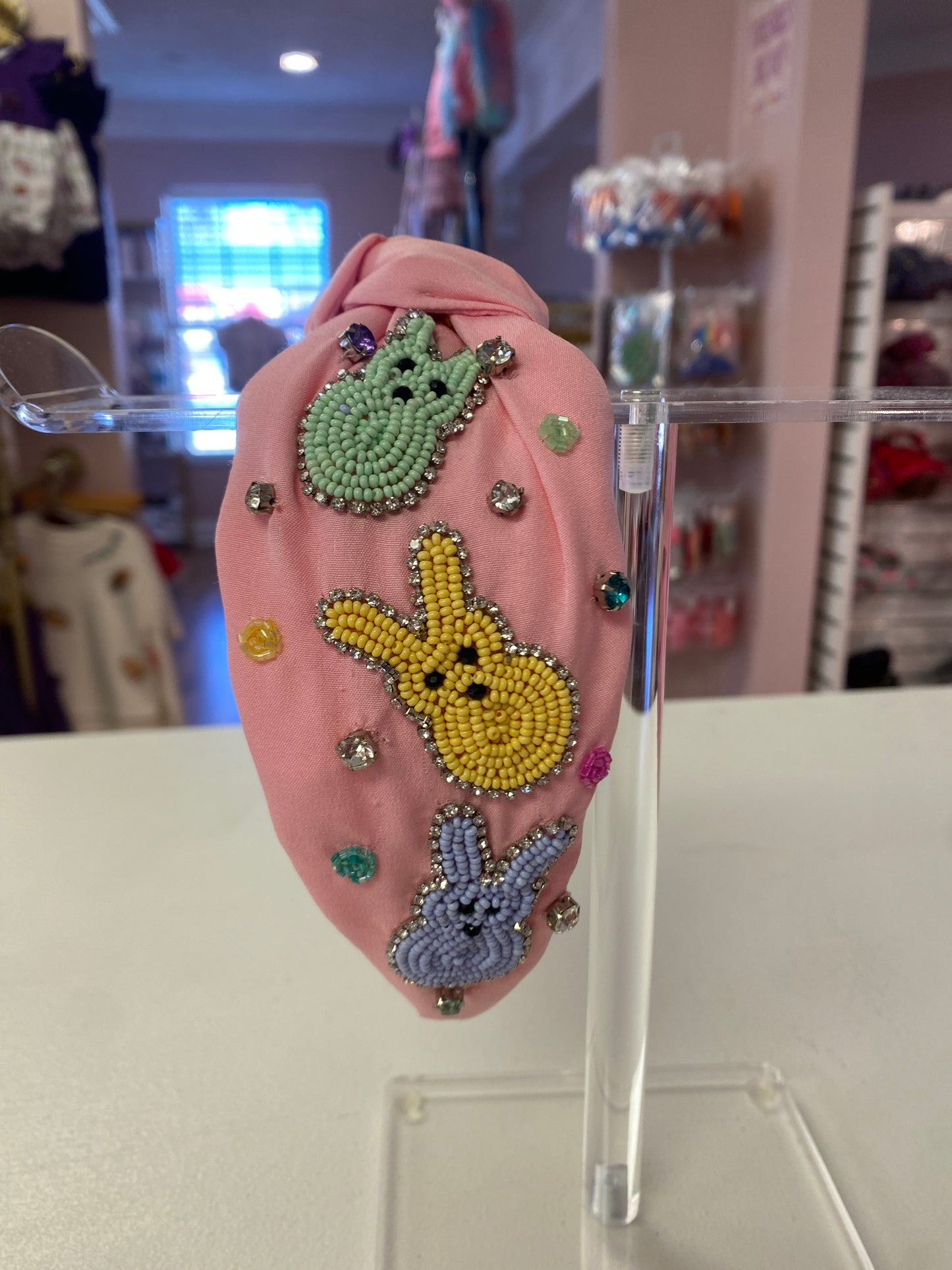 Peeps Bunny Jeweled Headband