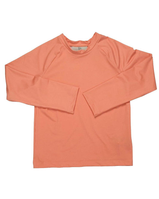 Rash Guard Long Sleeve in Orange Delight- FINAL SALE