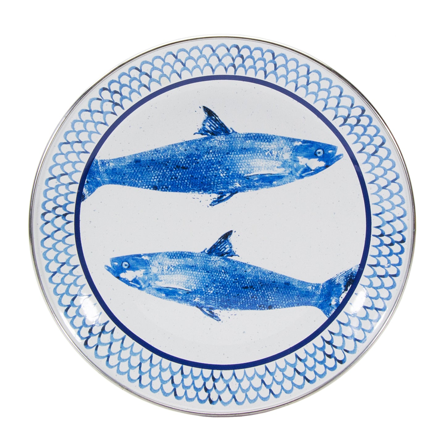 Fish Camp Sandwich Plates - Set of 4