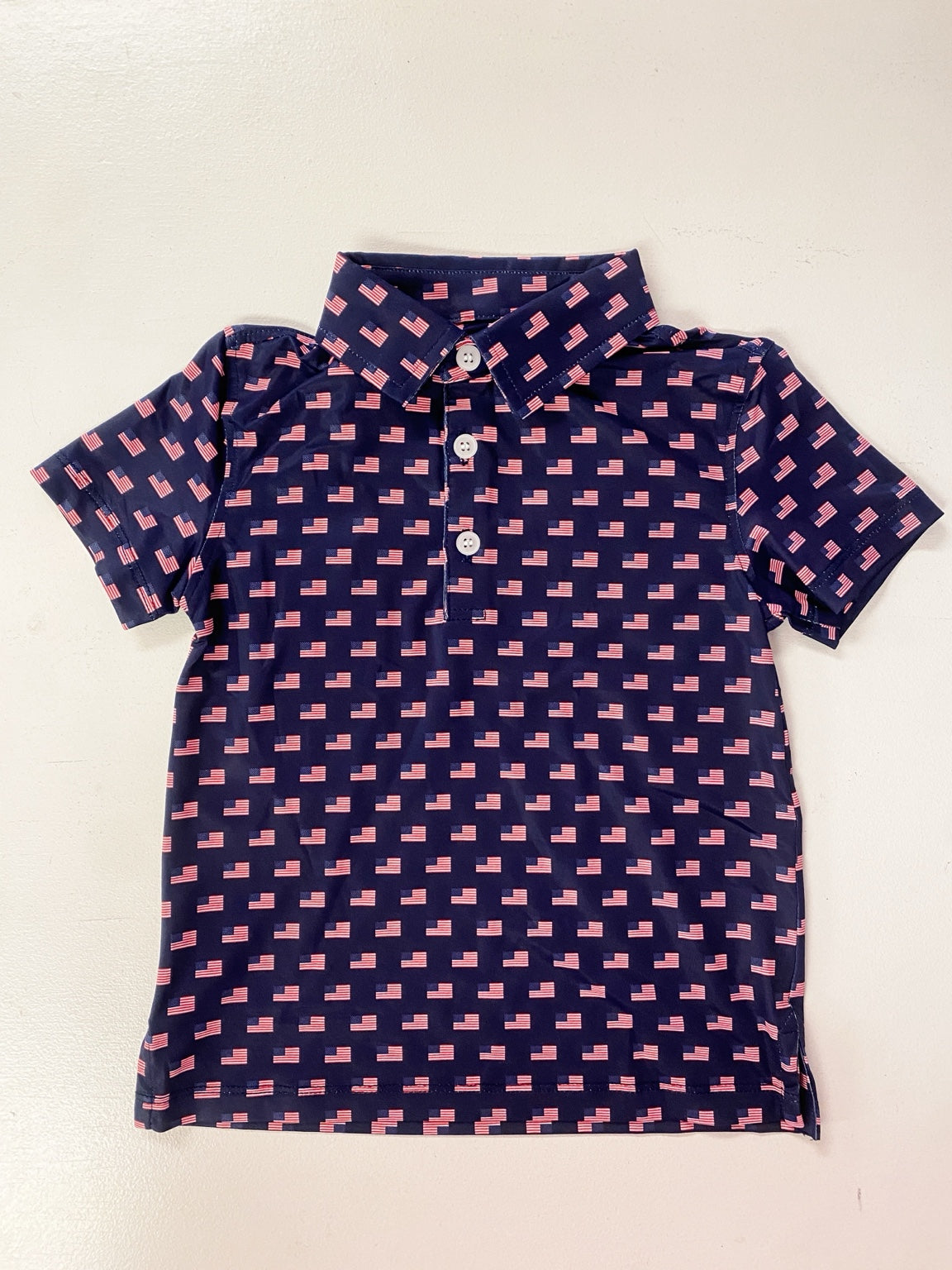 Old Glory Polo – Boys Performance Polo Shirt