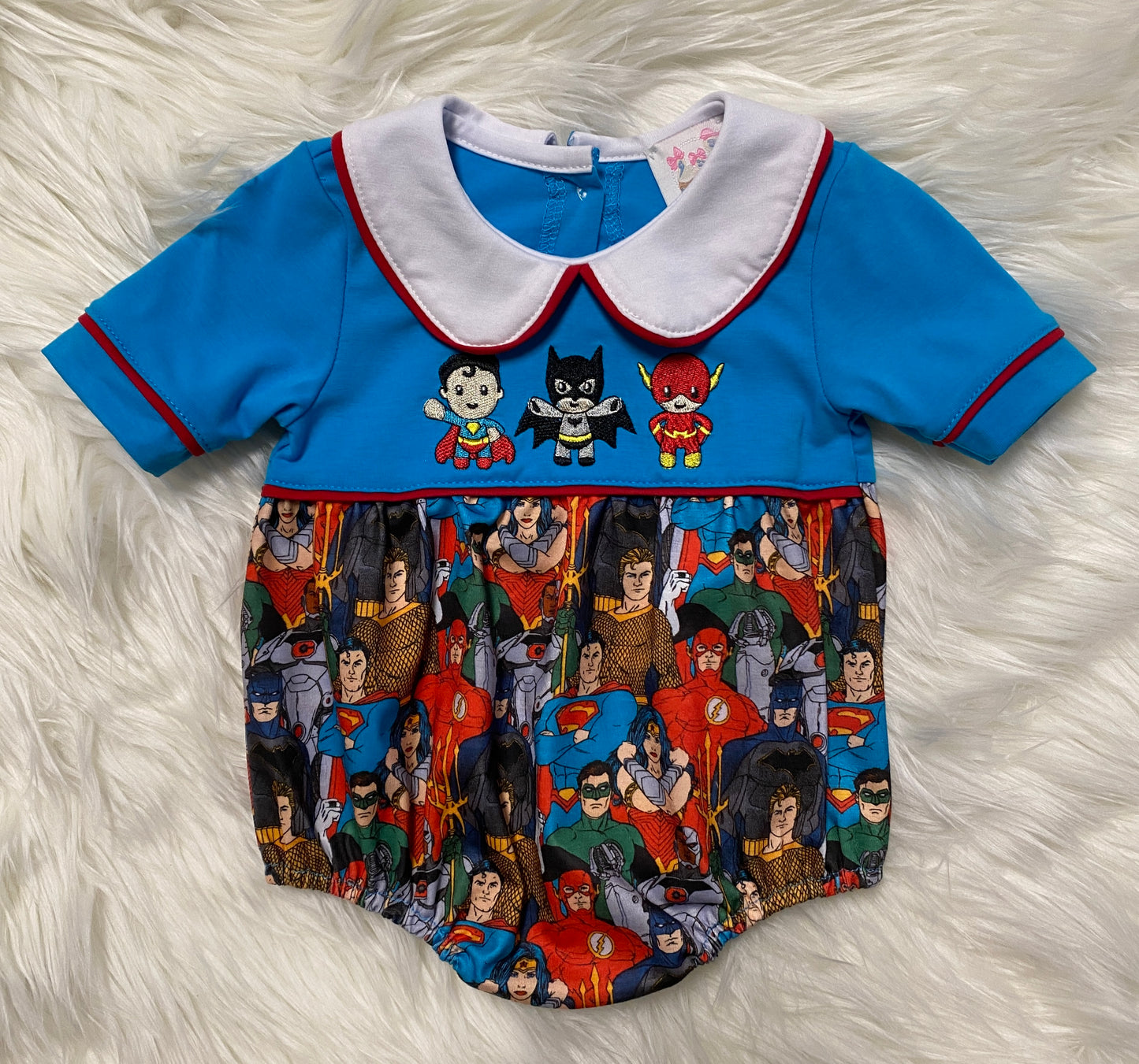 DC Heros embroidery outfits