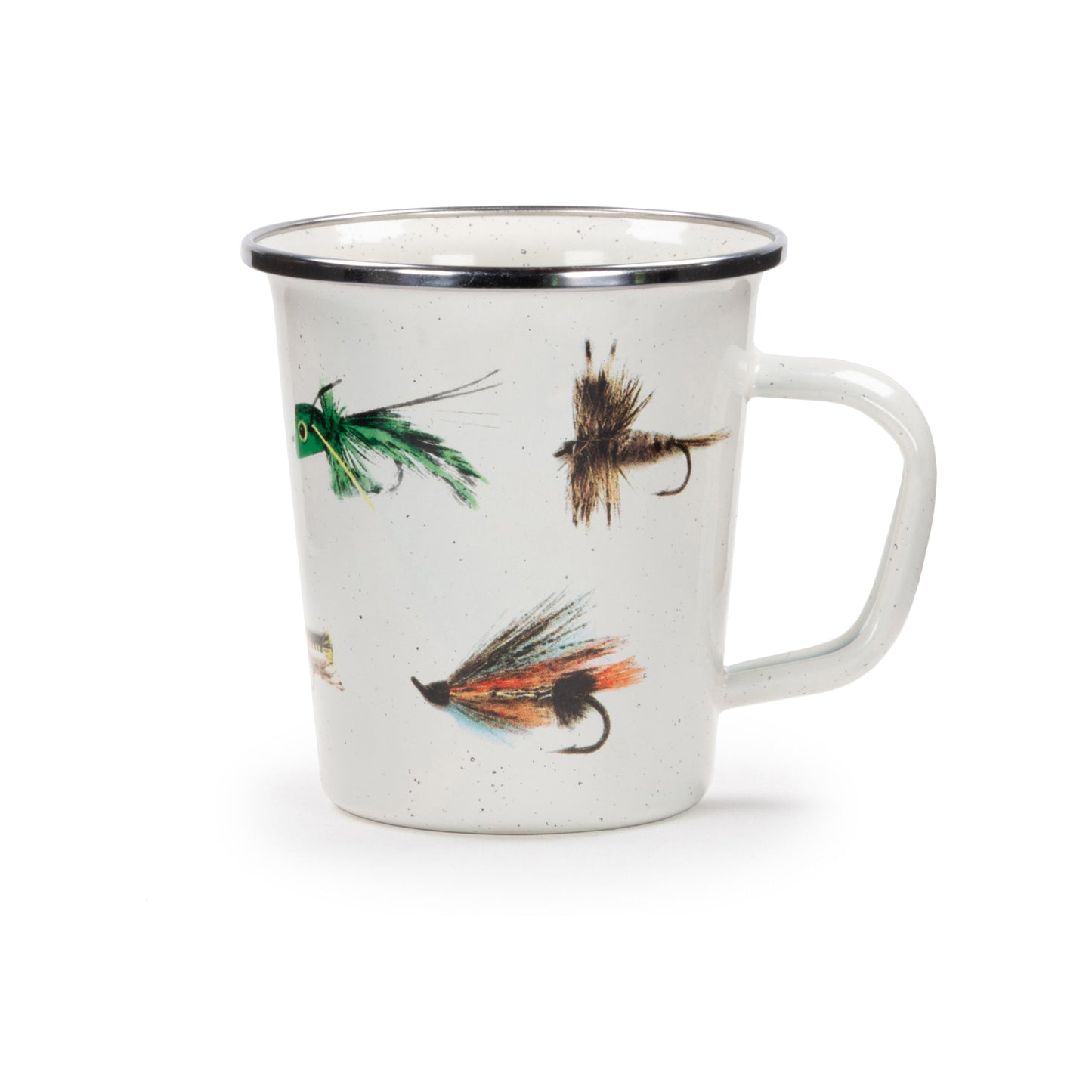 Fishing Fly 16 oz Latte Mugs- Set of 4