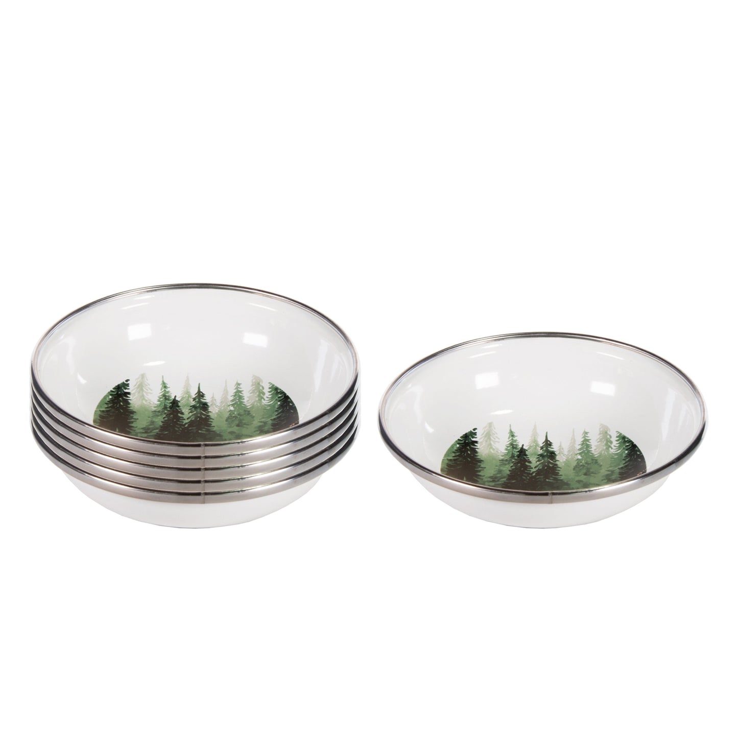 Forest Glen Tatsing Dishes - Set of 6