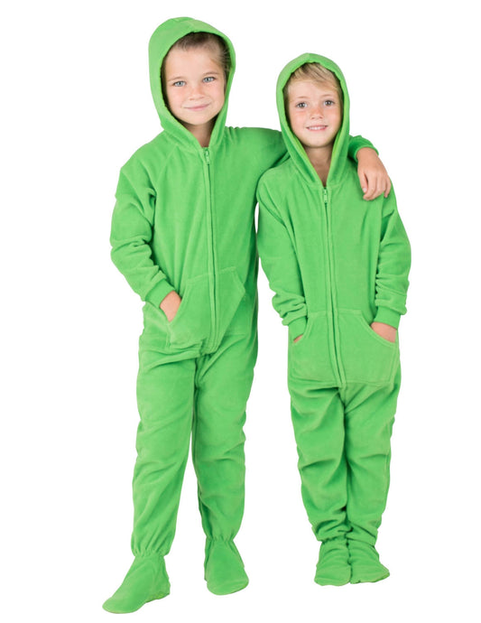Emerald Green Toddler Hoodie Fleece Onesie