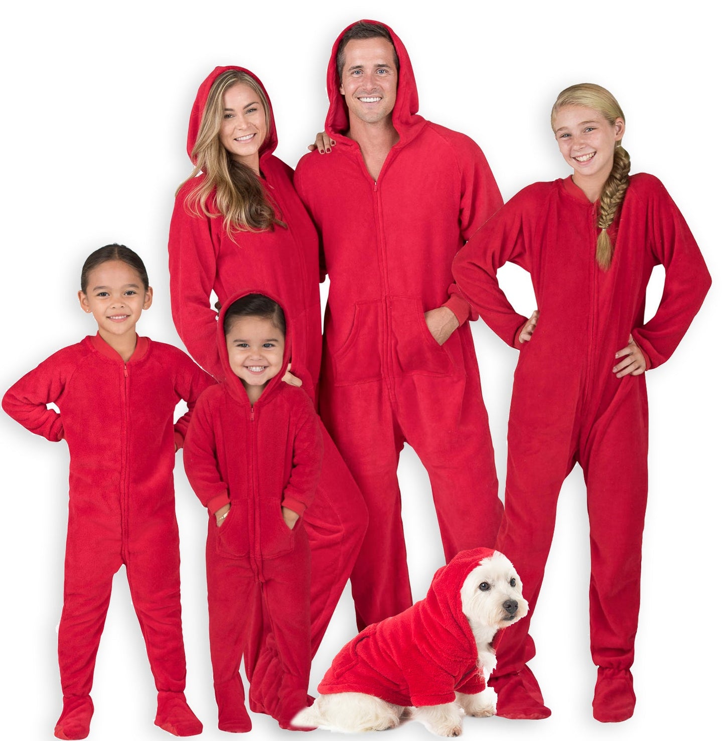 Family Matching Heatwave Hoodie Chenille Onesie